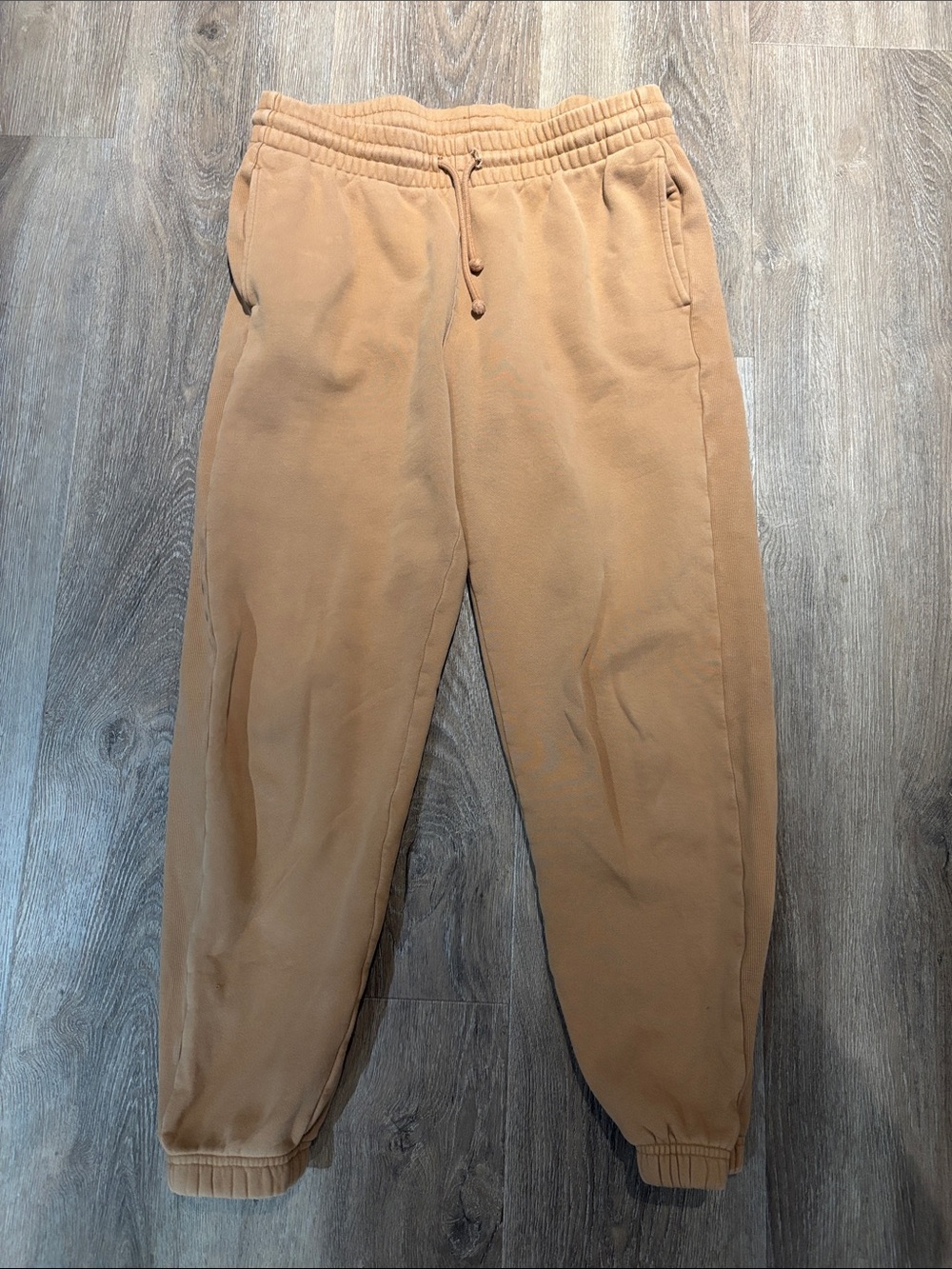 TNA Jogger Sweatpants in Camel Tan